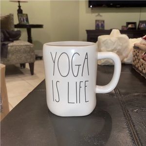 Yoga Is Life Rae Dunn Mug